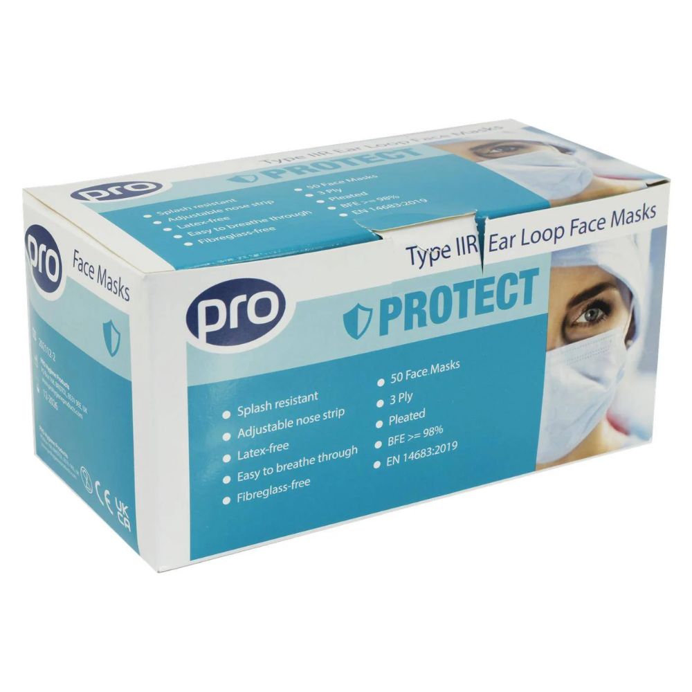 UniProtect FFP3 partikelmasker med ventiler Pakke med 20 stk