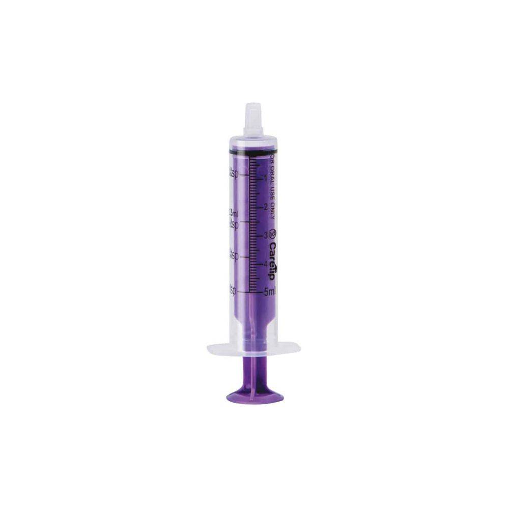 5ml CareTip Oral/Enteral Feeding Engangs Sprøjter