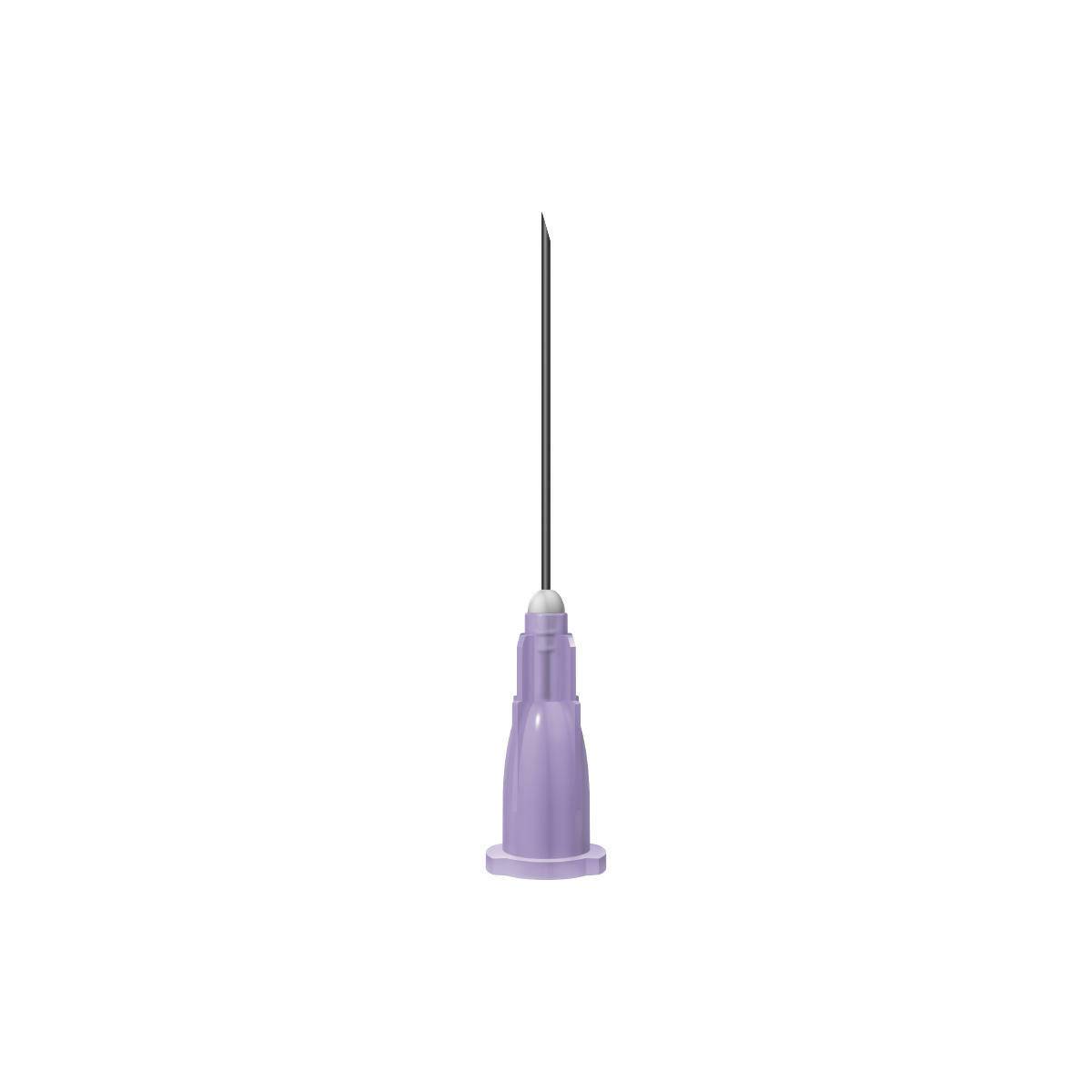 24 g 1 tommer lilla BBraun stericanåle 0,55 x 25 mm