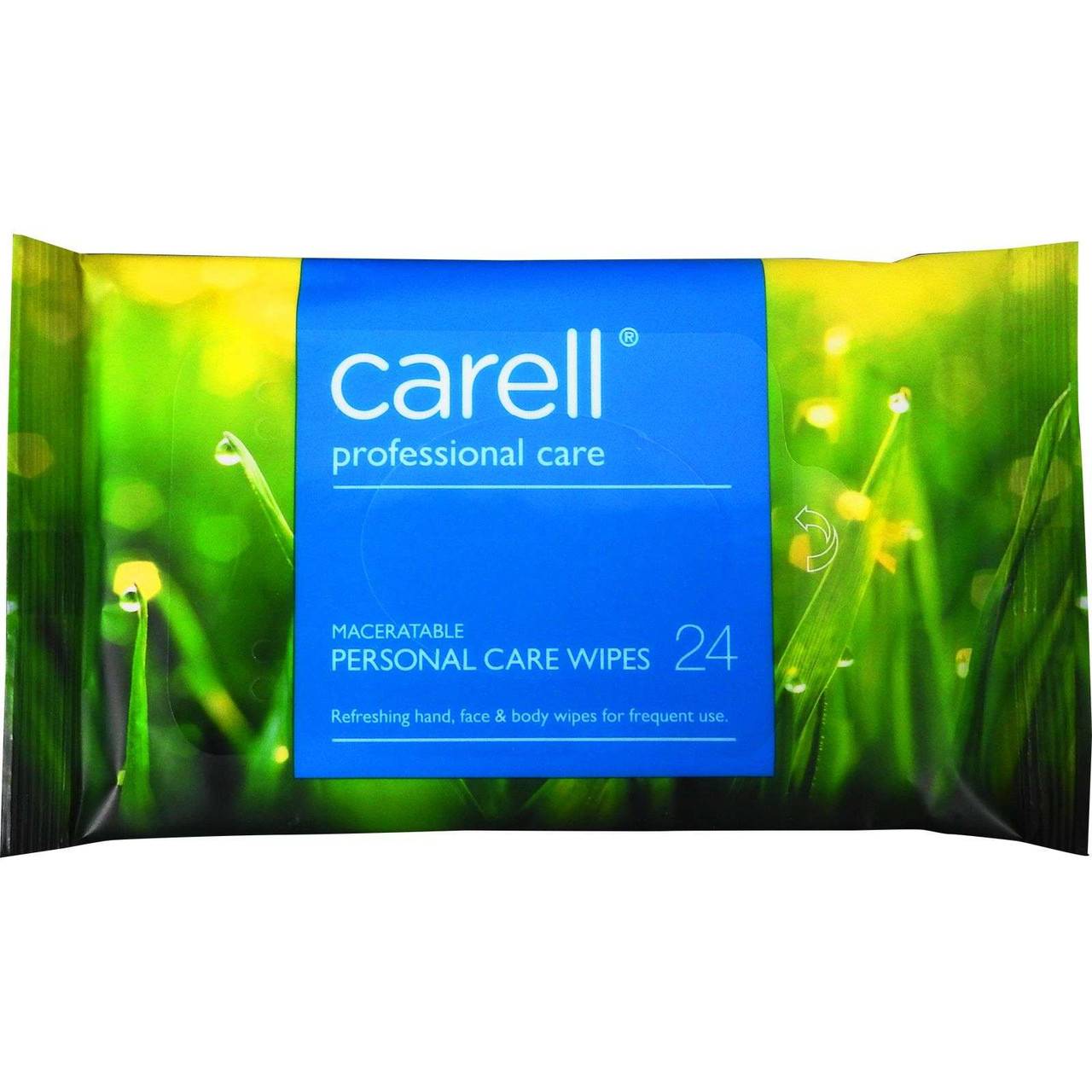 Clinell Patient Hands & Face Macerable Wipes Pakke med 24 Wipes