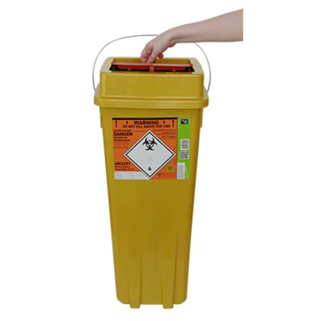 40 liter Sharpsguard Eco Orange Teater+ Sharps bin