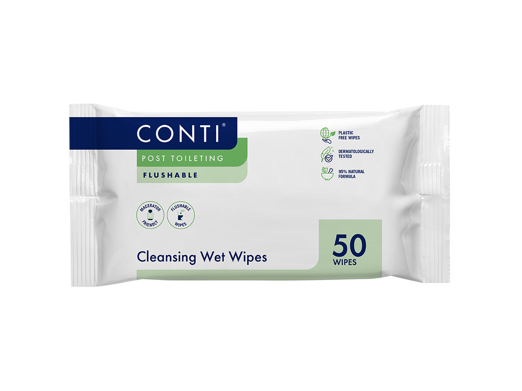 ContiPost Toilet Vådservietter Duftfri 50 Wipes