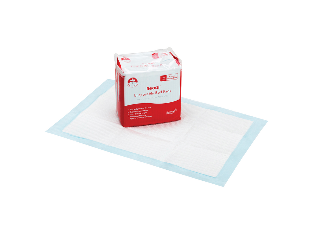 40 cm x 60 cm Readi engangssengepuder Sap 700 ml x 25 puder