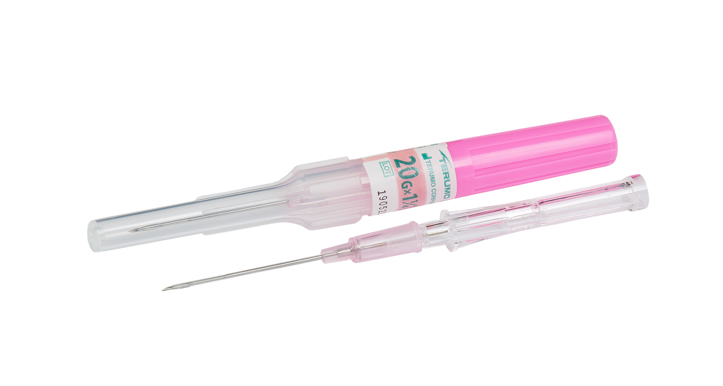 20g 1,25 tommer Terumo Surflash IV kateter 60ml/min