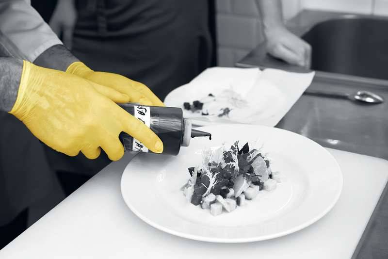 Unigloves Yellow Pearl Nitril Handsker