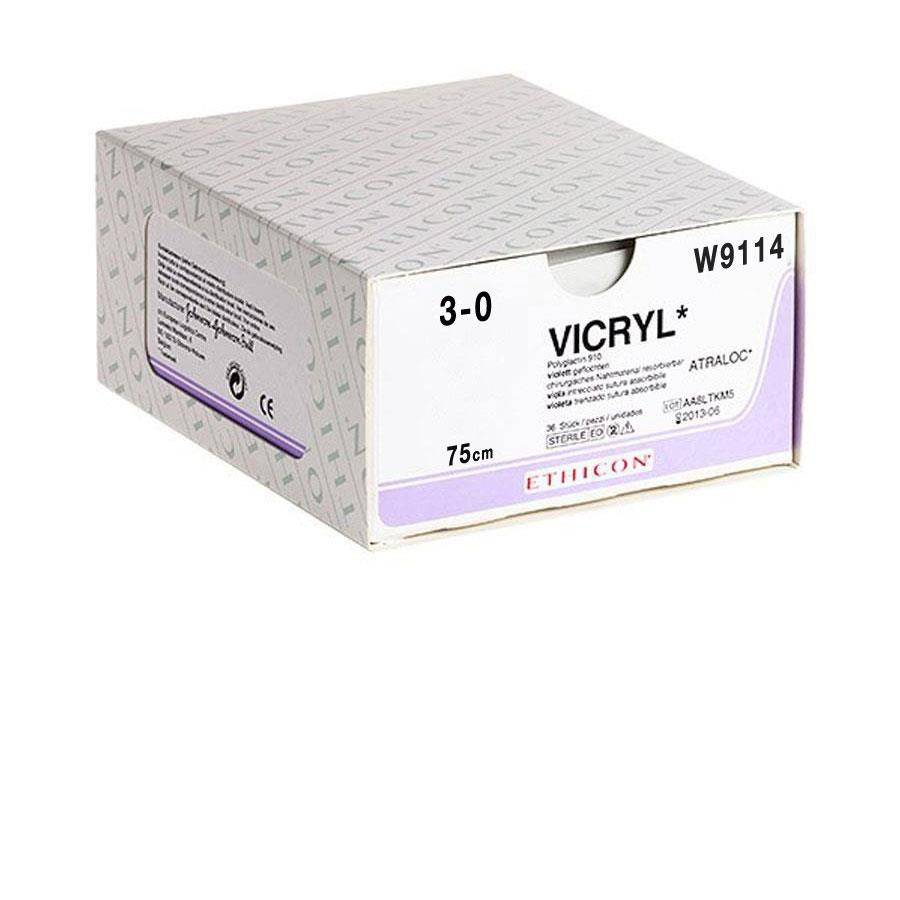 75 cm Ethicon Vicryl Violet sutur