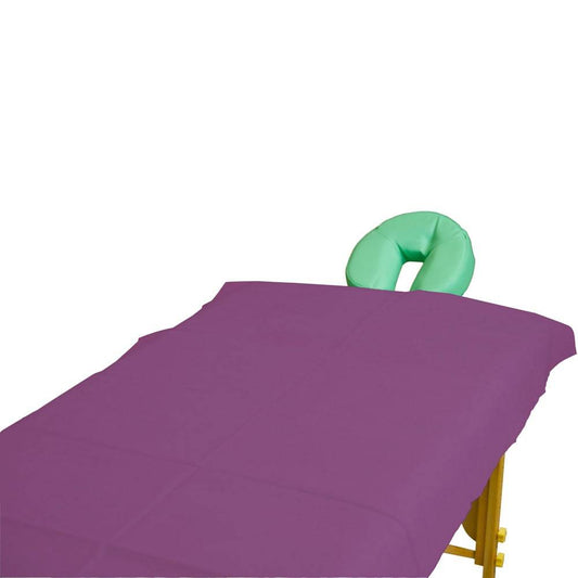 70 x 200 cm Plum Disposable Sheets for Exam Tables Pack of 25 - UKMEDI