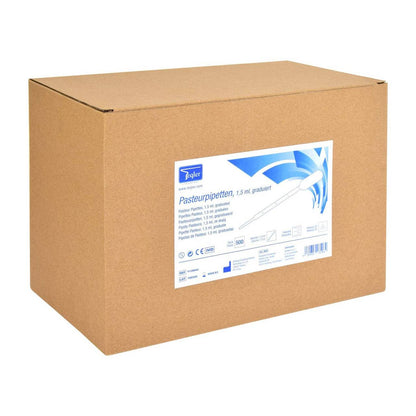 Pasteurpipetter af polyethylen 1,5 ml æske med 500 stk
