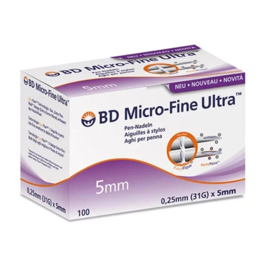 31g 5mm BD Micro-Fine Ultra Pen Nåle Penta Point