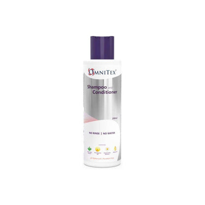 Omnitex 250ml Rinse Free Shampoo og Balsam