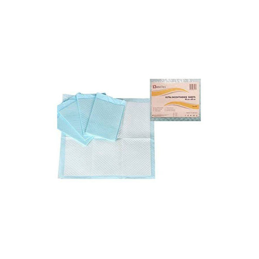 Omnitex 40 cm x 60 cm Ultra engangsstol inkontinenslagner Pakke med 25 stk.