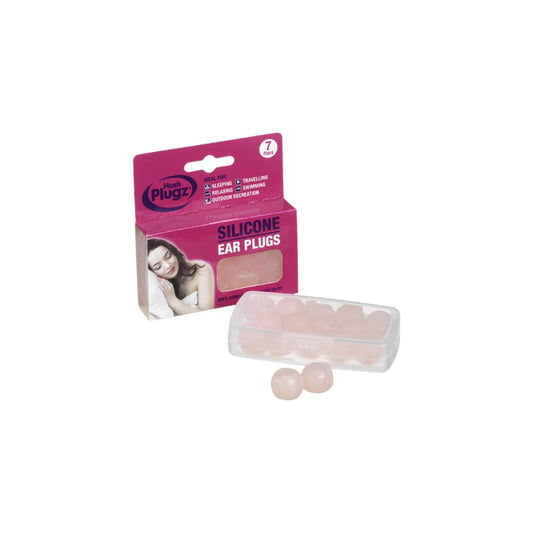 7 Par UKMEDI Silikone Ørepropper Pink