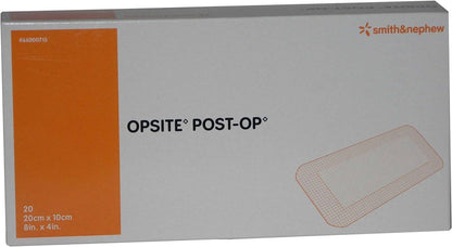 20 cm x 10 cm Opsite Post Op Vandtæt forbinding