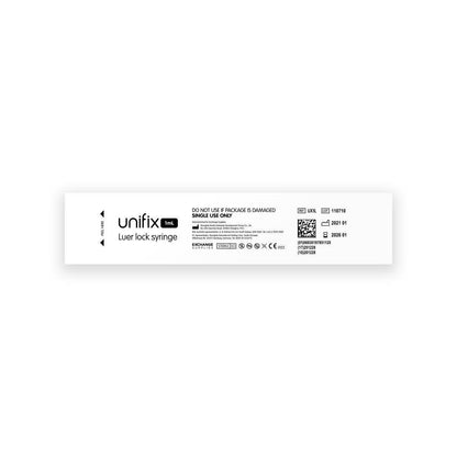 1ml Unifix Luer Lock sprøjte