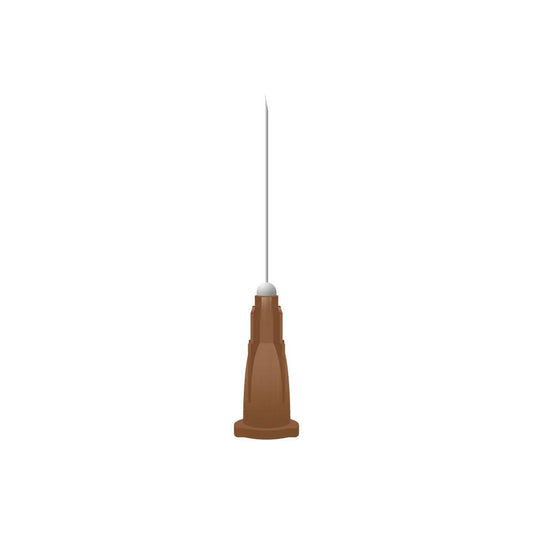 26 g brune 1 tomme Unisharp nåle (25 mm x 0,45 mm)
