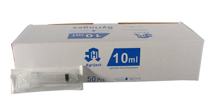 10ml Agriject sprøjte Luer Slip Side Tip