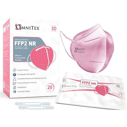 FFP2 Masker x 20 - Pink