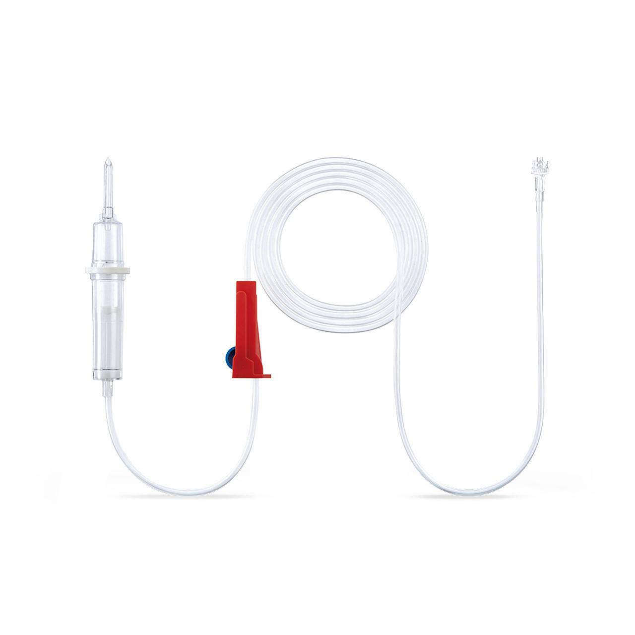 150 cm Sangodrop S (med stålspids) Transfusionssæt (til blodposer)