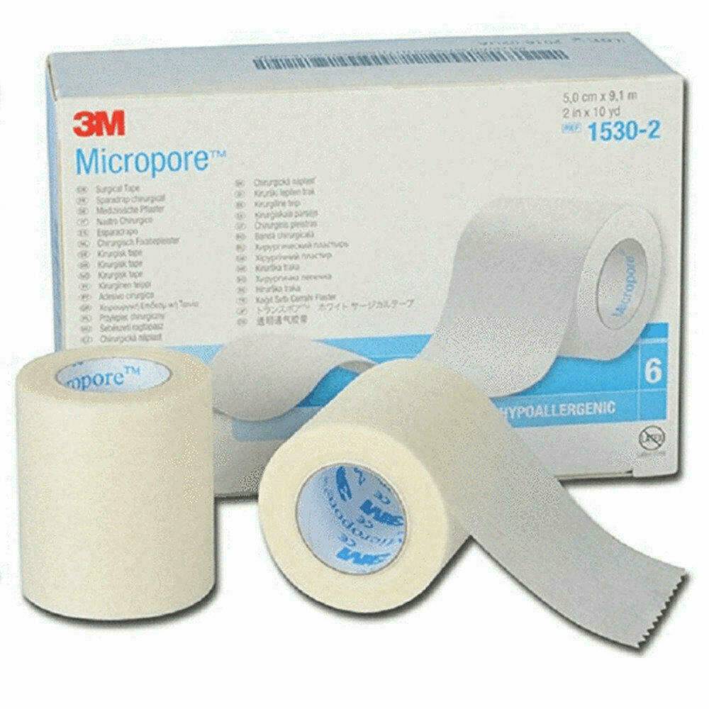 3M Micropore Kirurgisk Tape 5cm x 9,14m