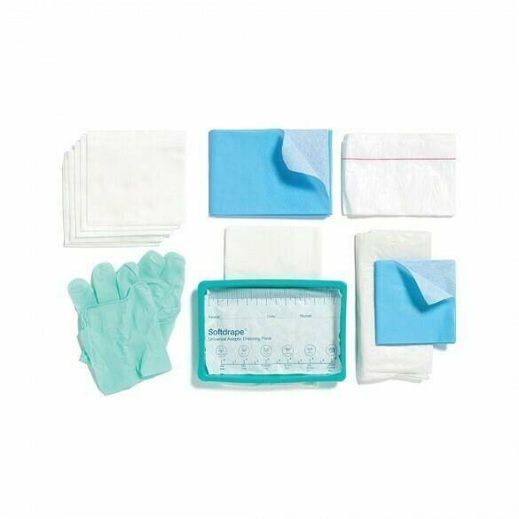 Softdrape Dressing Pack Latex Free Medium Glove Single 908820 UKMEDI.CO.UK