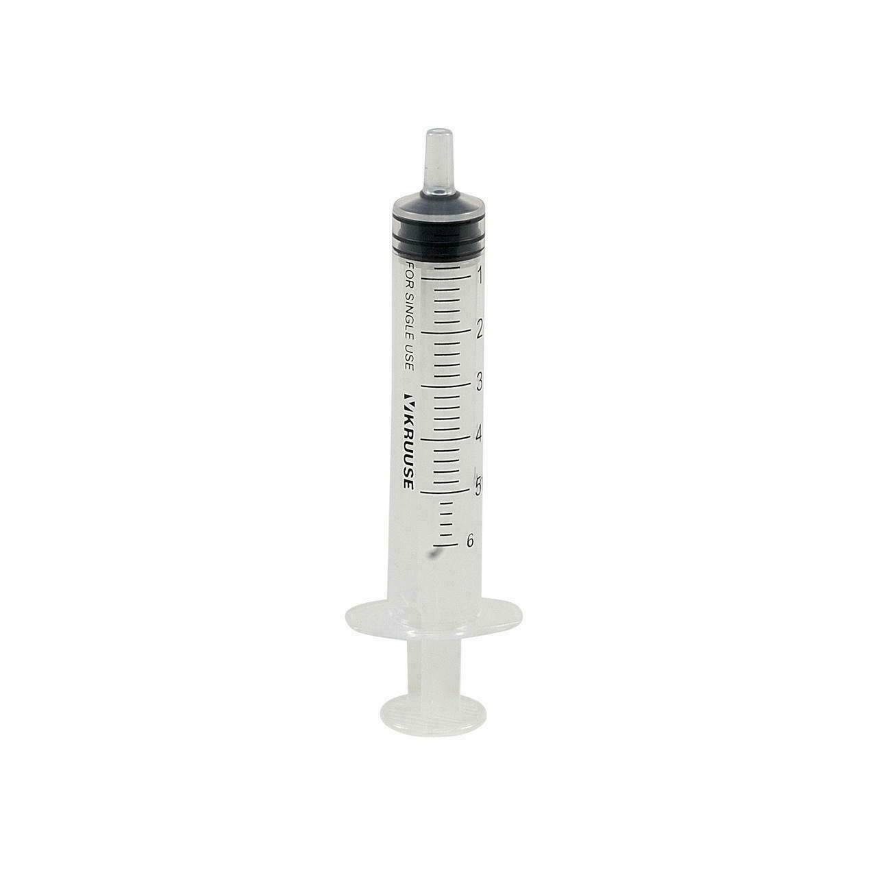 5ml Kruuse Luer Slip Veterinærsprøjte