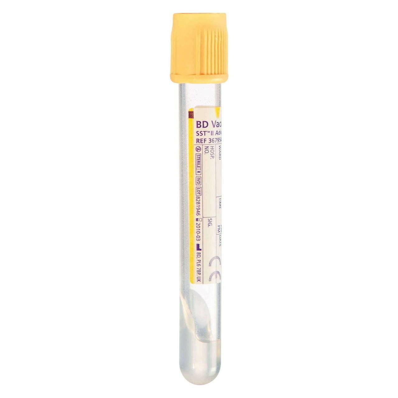 BD Vacutainer Tube Sst Advance 5ml guld blodopsamlingsrør