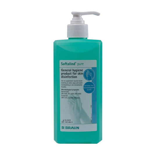 Softalind Pure 500ML hånddesinfektionsflaske BBraun