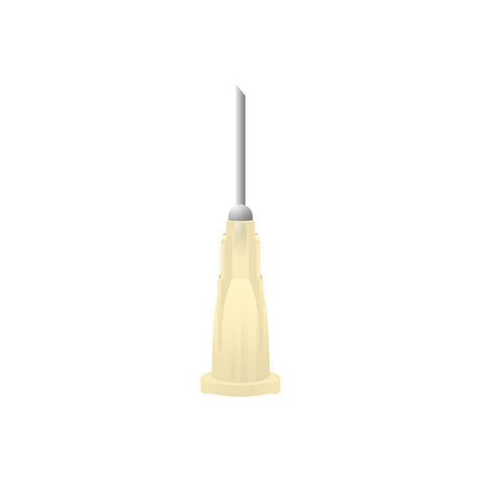 18g 3/4 tommer Agriject engangsnåle Poly Hub