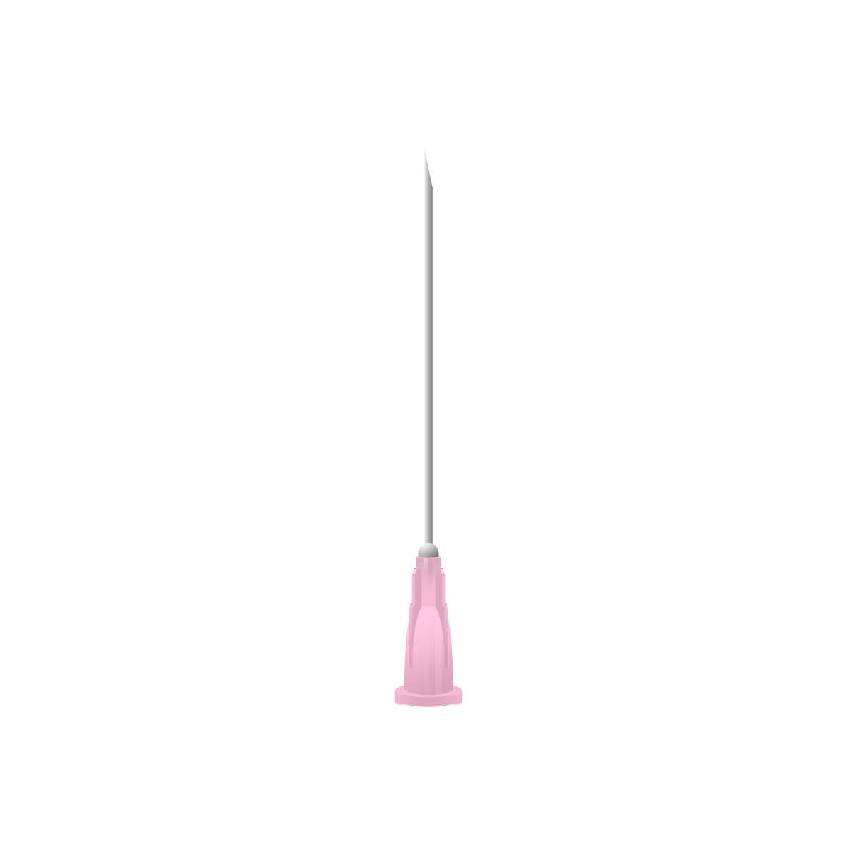 18g Pink 2 tommer BD Microlance nåle