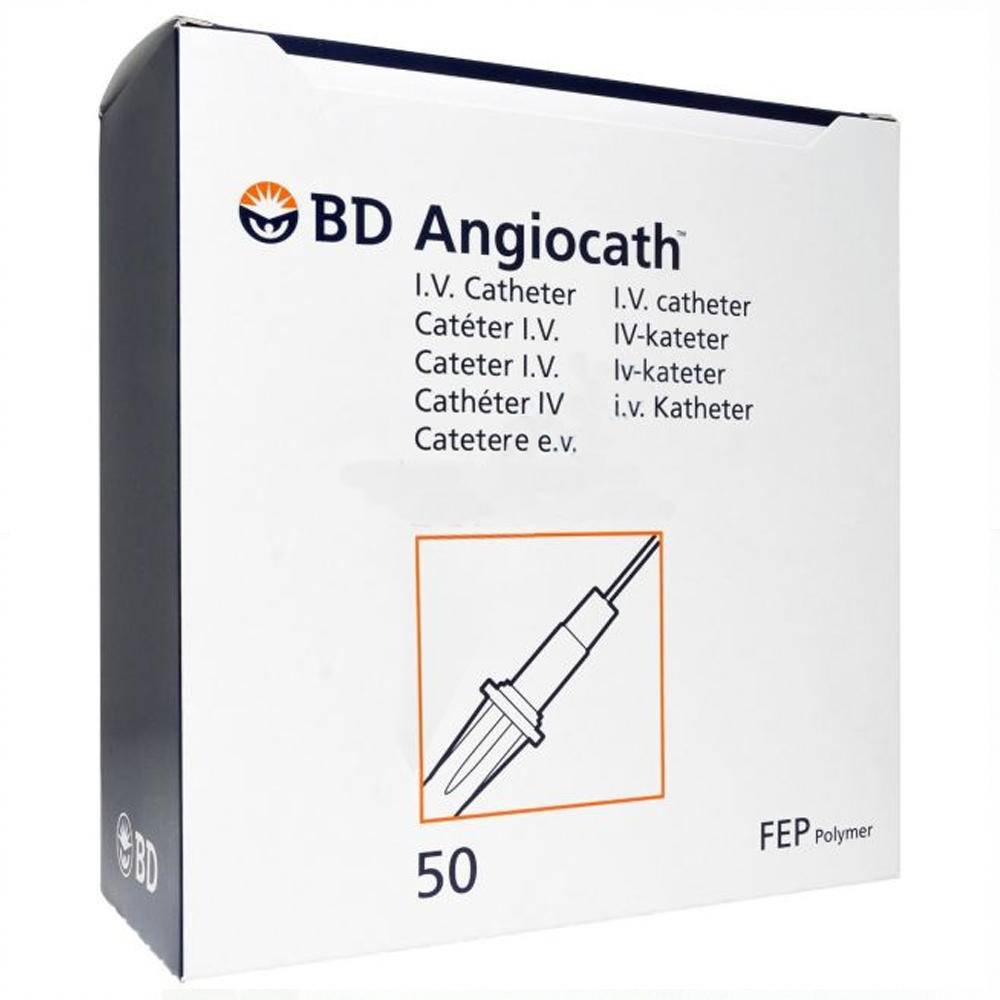 16 g BD Angiocath I.V. Kateter 1,8 tommer 147ml/min