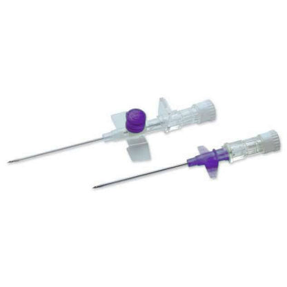 26 g violet 0,75 tommer Terumo Versatus vinget og portet IV-kanyle
