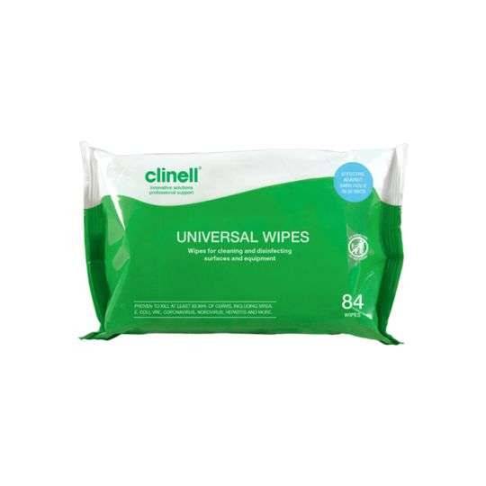 Clinell Universal Wipes Pakke med 84 stk