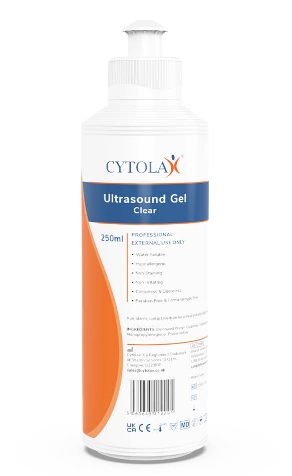 Cytolax Ultralydsgel 250ml Flaske