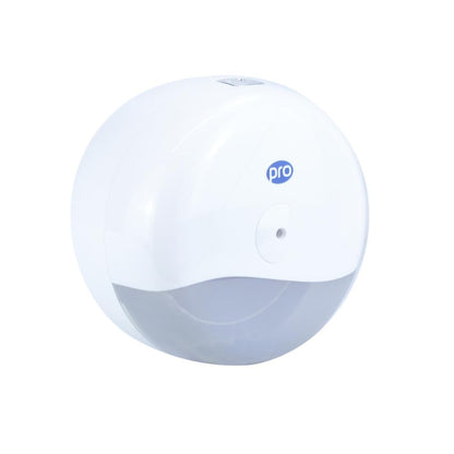 PRO Mini Centrefeed Toilet Tissue Dispenser White