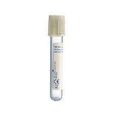 BD Vacutainer 2,5ml Tube Glucose Og Lactat Bestemmelse Hemogard