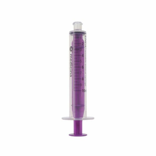 10ml ENFIT Reusable Medicina Syringe LHE10 UKMEDI.CO.UK