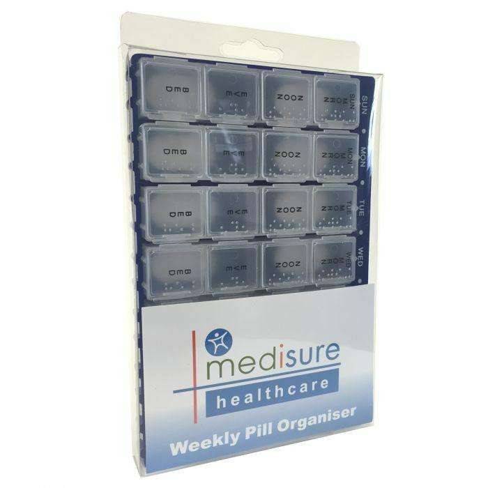 7 Dag 28 Compartment Pill Organizer