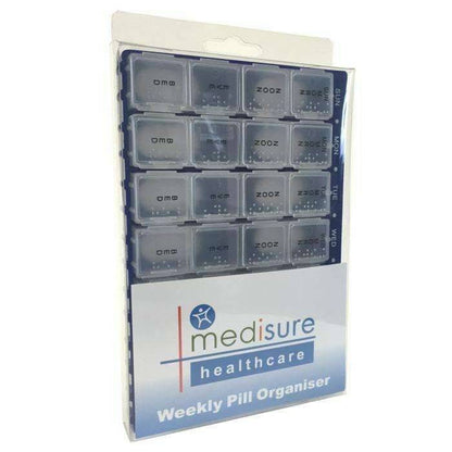 7 Dag 28 Compartment Pill Organizer