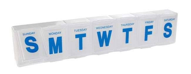 Pill Organizer 7 XL
