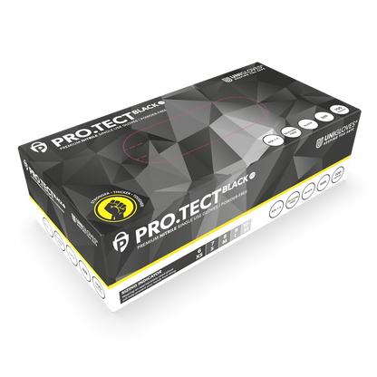 PRO.TECT Sort HD Heavy Duty Nitril Handsker