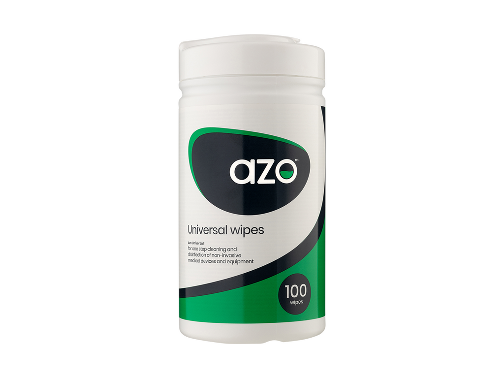 Azo Universal rengørings- og desinfektionsservietter 100 servietter