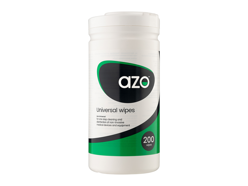 Azo Universal rengørings- og desinfektionsservietter 200 servietter