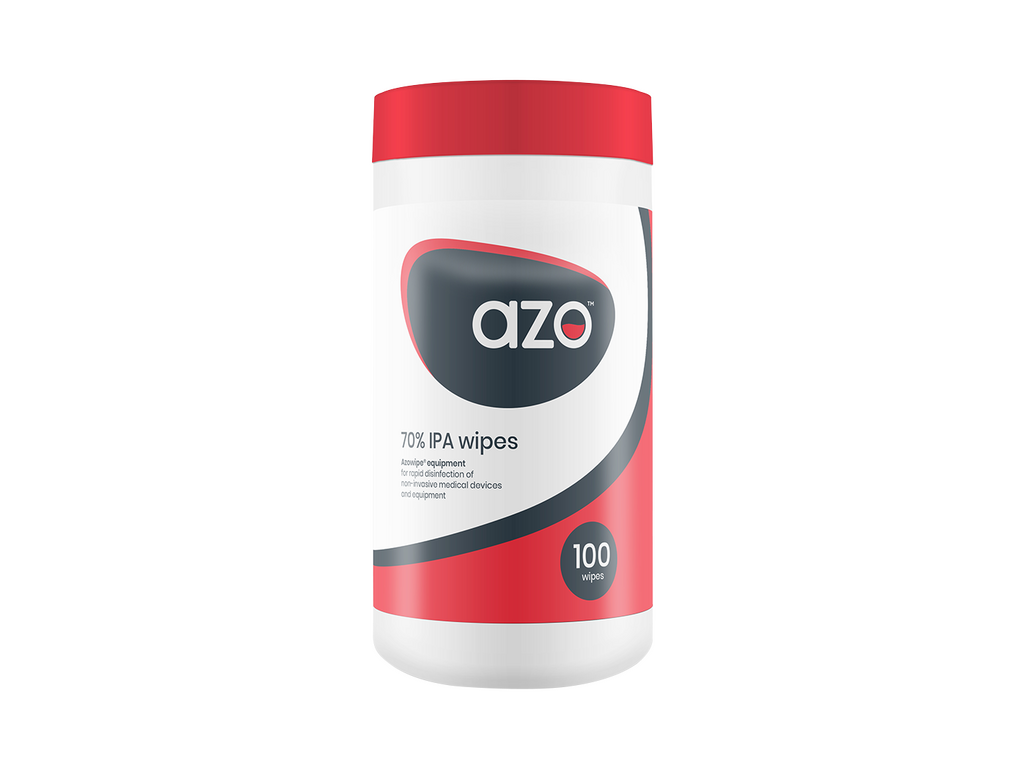 Azo 70% IPA desinfektionsservietter CE 100 servietter