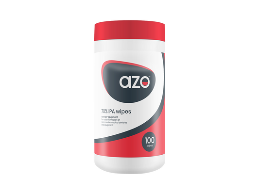 Azo 70% IPA desinfektionsservietter CE 100 servietter