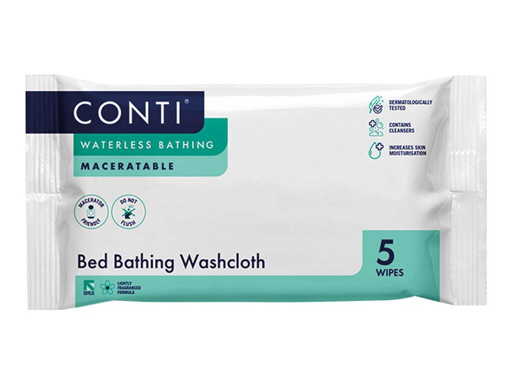 Conti Maceratable Seng Badevaskeklud Let Duftende 5 Klude