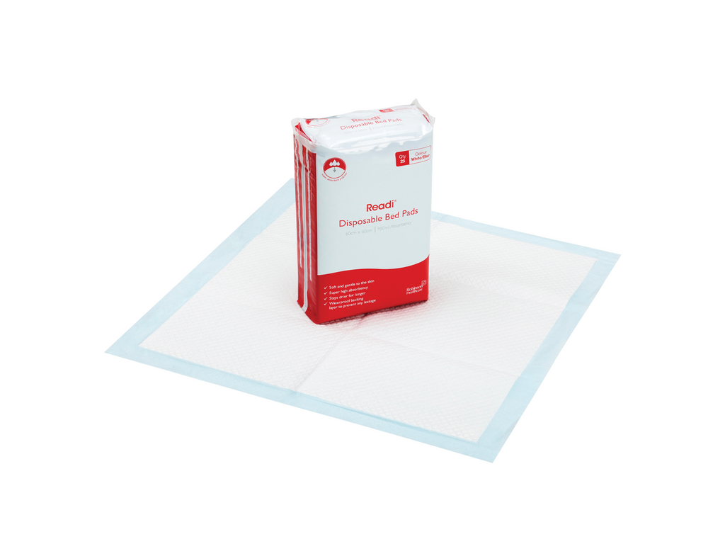 60 cm x 60 cm Readi engangssengepuder Sap 950 ml x 25 puder