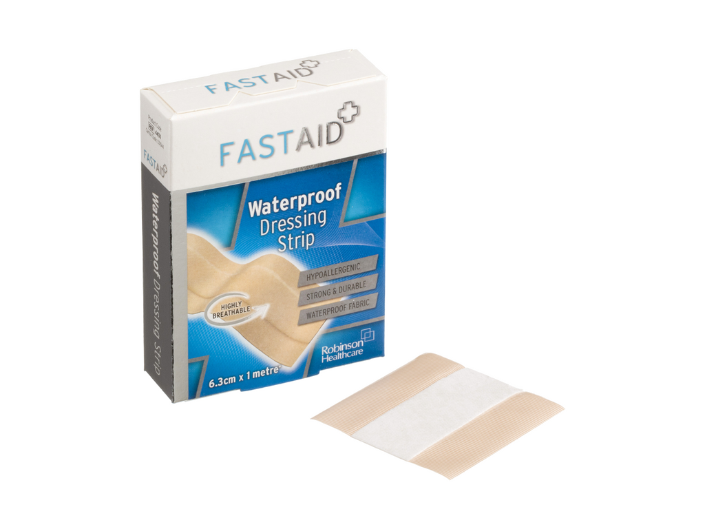 Fast Aid vandtæt forbindingsstrimmel 6,3 cm x 1 m
