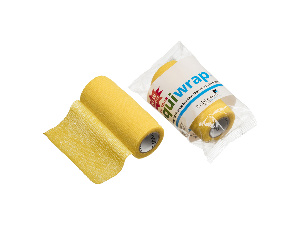10cm x 4,5m Equiwrap Cohesive Bandage Gul