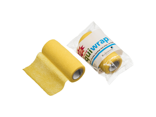 10cm x 4,5m Equiwrap Cohesive Bandage Gul