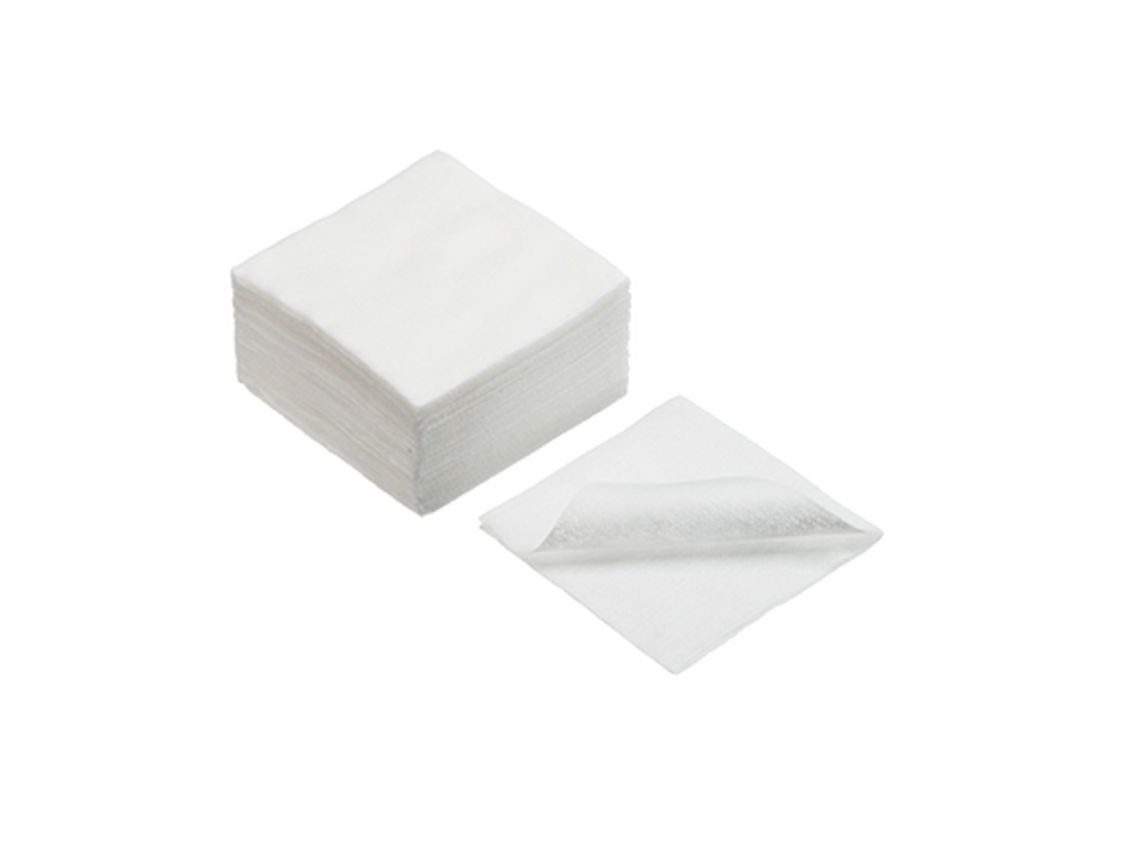 10 cm x 10 cm 4-lags Sofsorb Non-woven vatpinde Pakke med 200 stk.